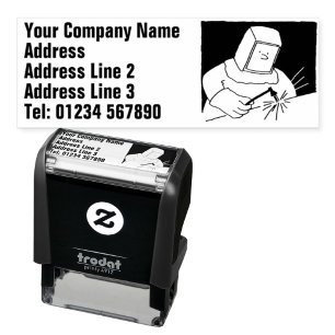 Blacksmith or Metalworker Self-inking Stamp