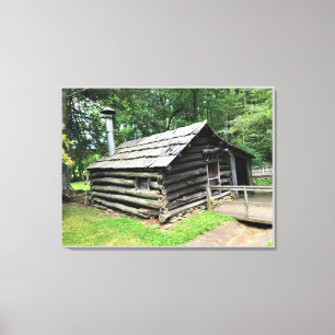 Blacksmith Shop at Mabry Mill, Virginia Canvas Print