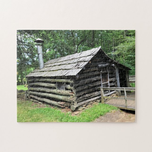 Blacksmith Shop at Mabry Mill, Virginia Jigsaw Puzzle (Horizontal)