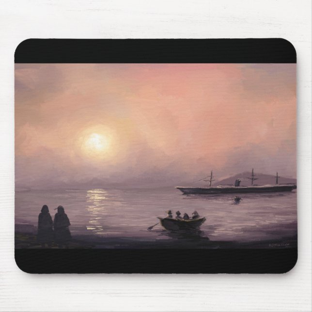 Blacksod Bay mouspad Mouse Pad (Front)