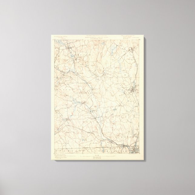 Blackstone, Massachusetts Canvas Print (Front)