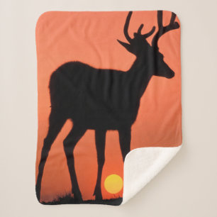 Blacktail or Mule Deer   Olympic National Park Sherpa Blanket