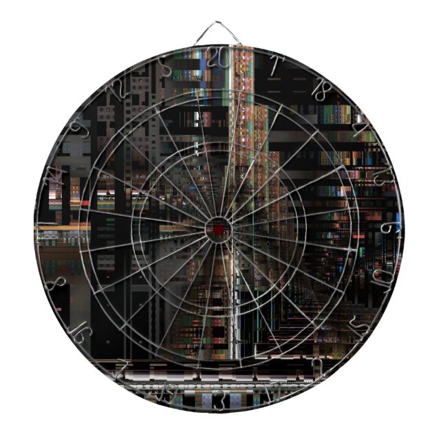 BlackTechnology Circuit Board Electronic Computer. Dartboard (Front)