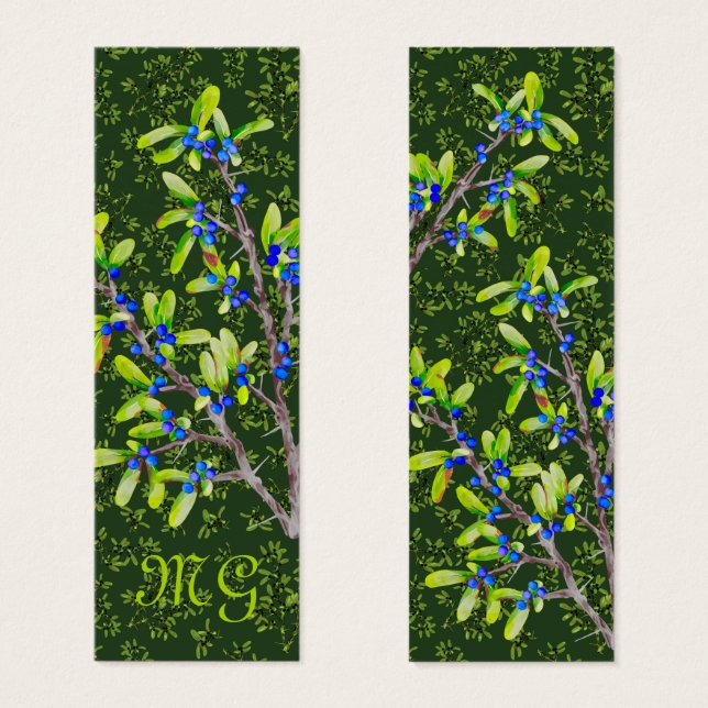 Blackthorn Branches with Initials (Front & Back)