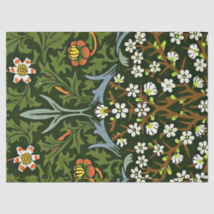 Blackthorn, famous William Morris pattern, Tissue Paper