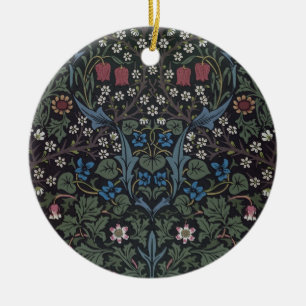 'Blackthorn' wallpaper design, 1892 Ceramic Ornament