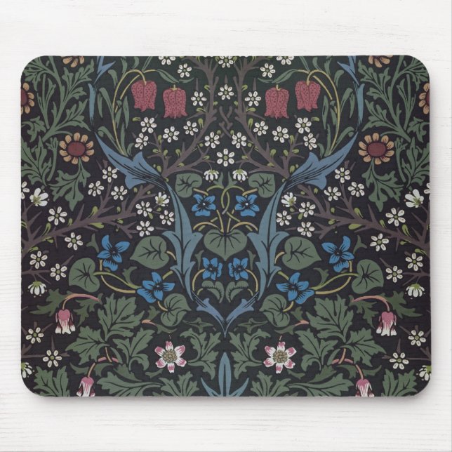 'Blackthorn' wallpaper design, 1892 Mouse Pad (Front)
