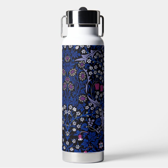Blackthorn, William Morris Water Bottle (Front)