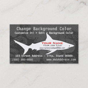 Blacktip Shark Business Card