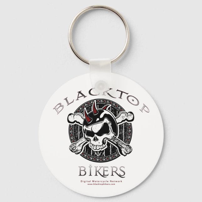 Blacktop Bikers Keychain (Front)