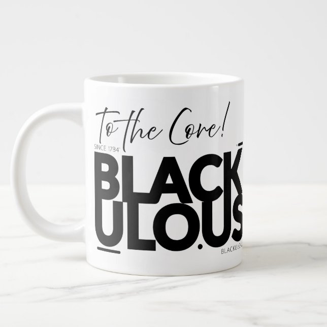 BLACKULO.US™ "To The Core!" – Founders Flex 🔥 Large Coffee Mug (Left)