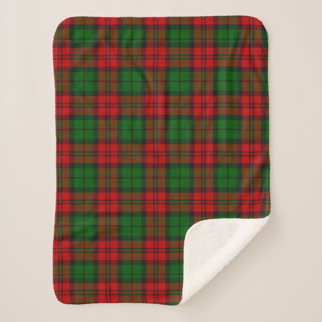 Blackwatch Campbell Tartan Red Green Plaid (Devant)