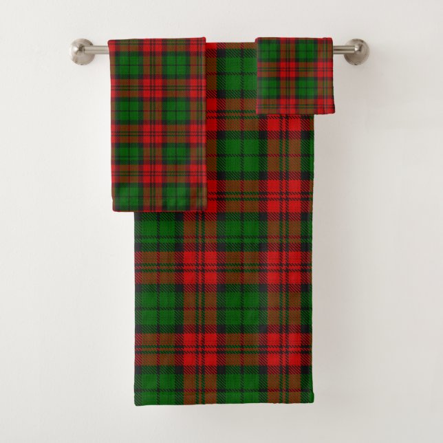 Blackwatch Campbell Tartan Red Green Plaid (En situation)