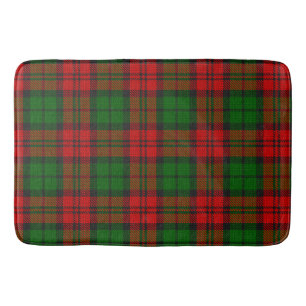 Blackwatch Campbell Tartan Red Green Plaid Bath Mat