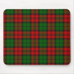 Blackwatch Campbell Tartan Red Green Plaid Mouse Pad