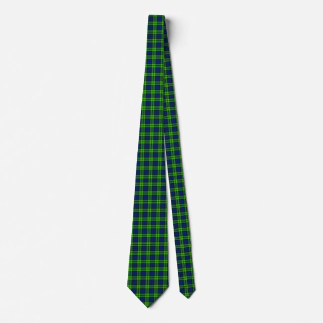 Blackwatch Plaid Tartan Tie (Front)