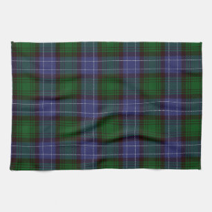 Blackwatch Tartan Clan Pattern Kitchen Towel