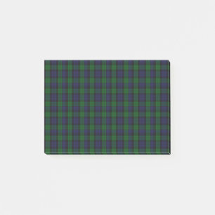 Blackwatch Tartan Post-it Notes