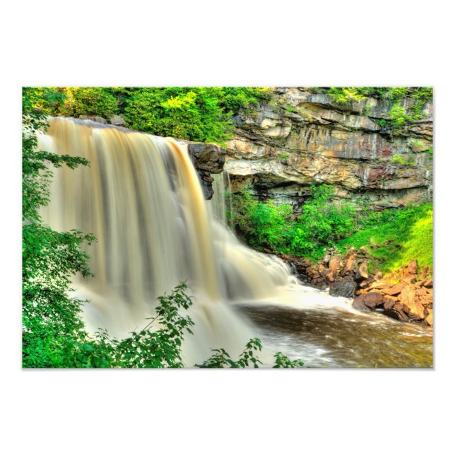 Blackwater Falls, West Virginia Photo Print (Front)