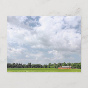 Blackweir Fields, Bute Park, Cardiff, Wales. Postcard