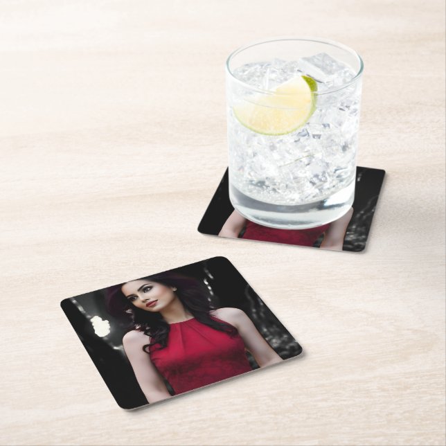 BlackWhiteRed coaster (Insitu)