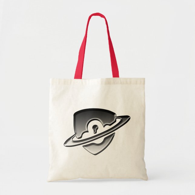 Blackwood logo tote - Silver (Front)