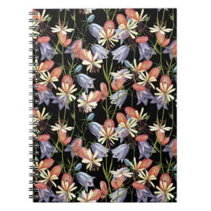 Bladder Campion Bells: Watercolor Floral Notebook