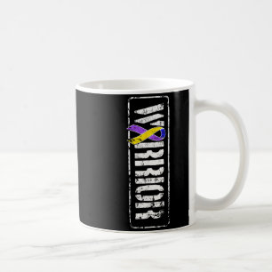 Bladder Cancer Awareness - Military Warrior Ribbon Coffee Mug