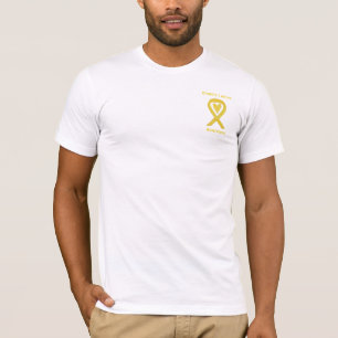 Bladder Cancer Awareness Ribbon Custom Shirts