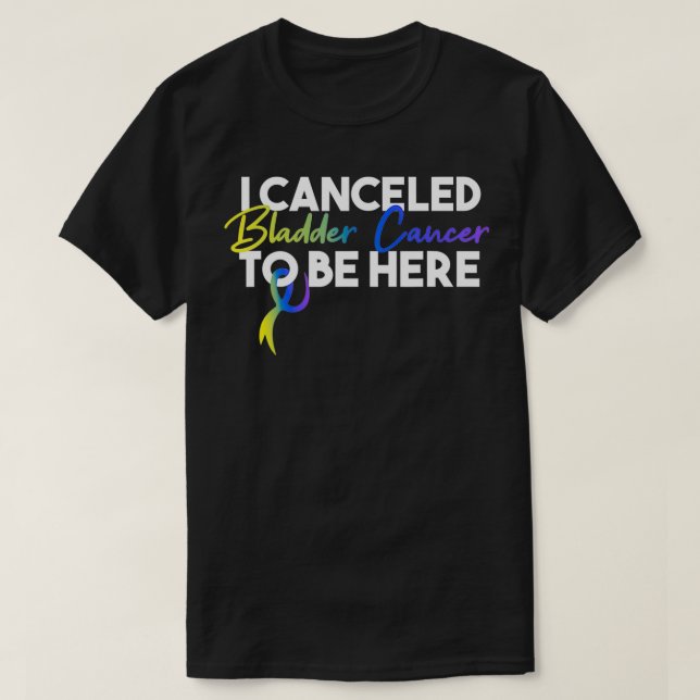 Bladder Cancer Survivor  T-Shirt (Design Front)