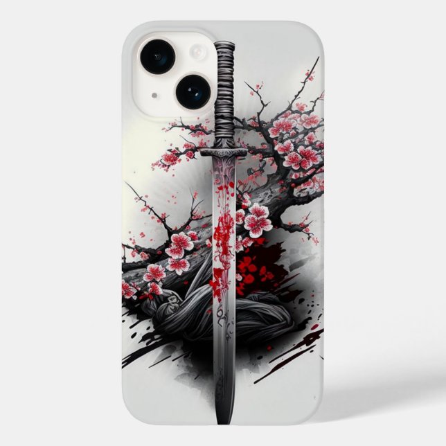 "Blade of Blossoms" Case-Mate iPhone Case (Back)
