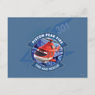 Blade Ranger Badge Postcard