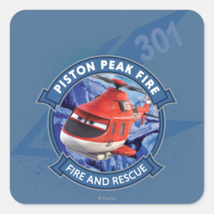 Blade Ranger Badge Square Sticker