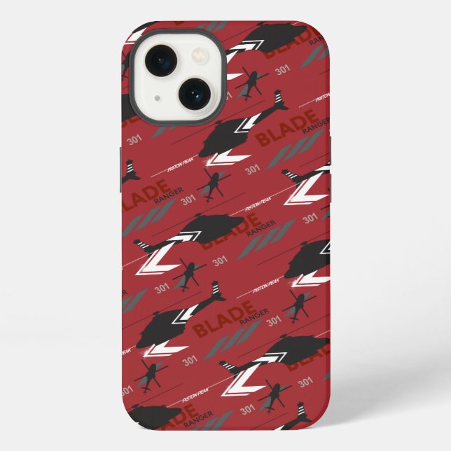 Blade Ranger Pattern iPhone Case (Back)