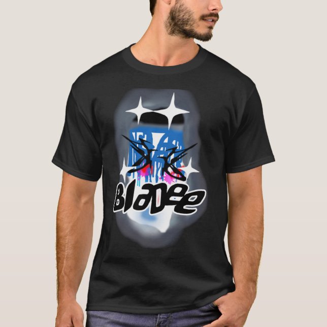 Bladee Drain Gang IDOL 2 logo T-shirt classique (Devant)