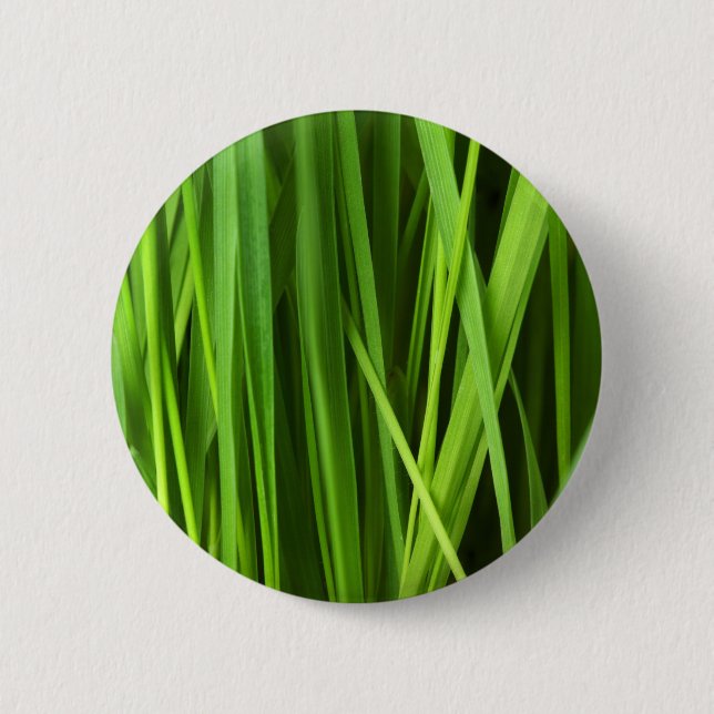 Blades of Grass 2 Inch Round Button (Front)