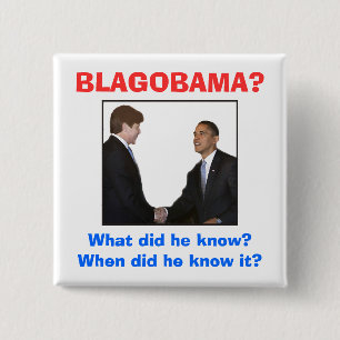BLAGOBAMA? 2 INCH SQUARE BUTTON