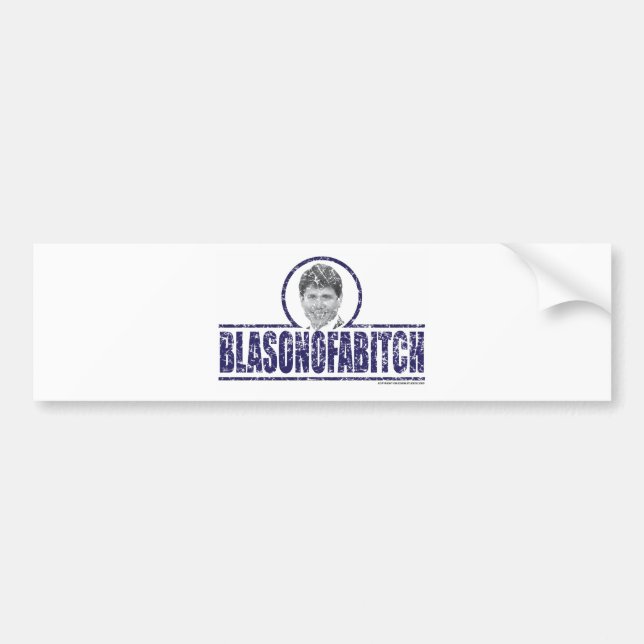Blagojevich Bumpersticker Bumper Sticker (Front)