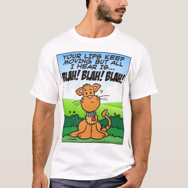 BLAH! BLAH! BLAH! T-Shirt (Front)