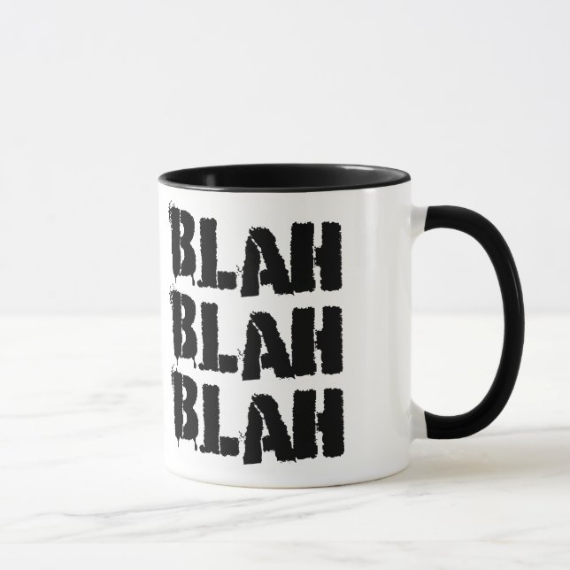 Blah - tasse de café fade (Droite)