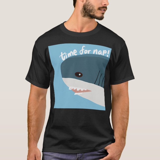 Blahaj Ikea Shark T-Shirt (Front)