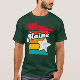 Blaine Minnesota Vintage Distressed Souvenir 2 T-Shirt
