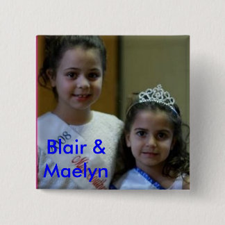 blair and maelyn, Blair & Maelyn 2 Inch Square Button