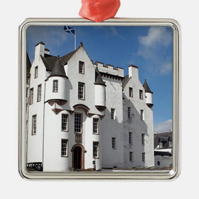 Blair Castle, Scotland, United Kingdom Metal Ornament (Front)
