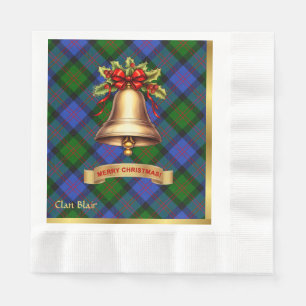 Blair Personalized Tartan Christmas Napkin