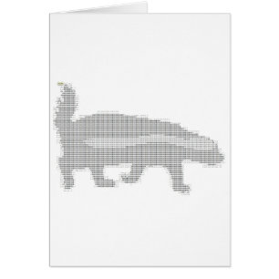 blaireau de miel ascii