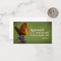 Blaise Pascal Inspirational Quote "Kind words"