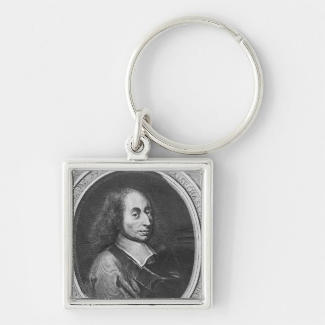 Blaise Pascal Keychain (Front)
