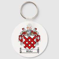 BLAKE FAMILY CREST -  BLAKE COAT OF ARMS