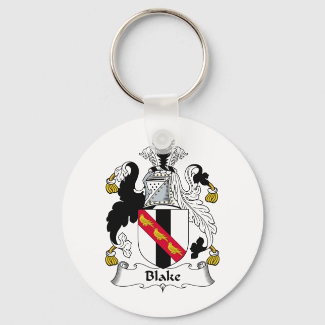 Blake Family Crest Keychain (Front)